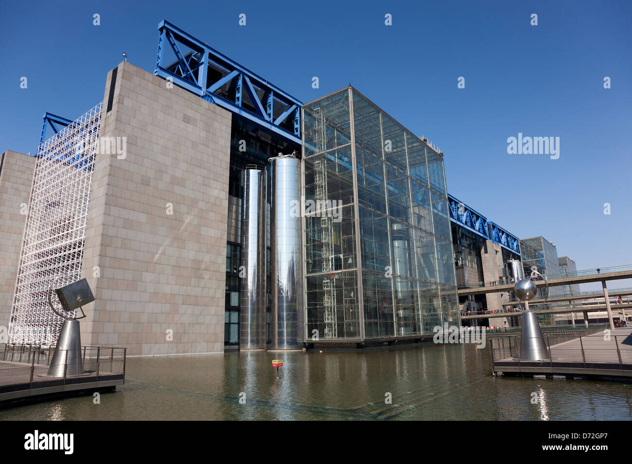 Cité des sciences et de l'industrie, Paris, Ile de France, France Banque D'Images