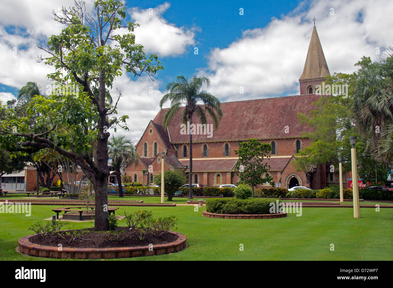 L'Australie Queensland Bundaberg Christ Church Banque D'Images