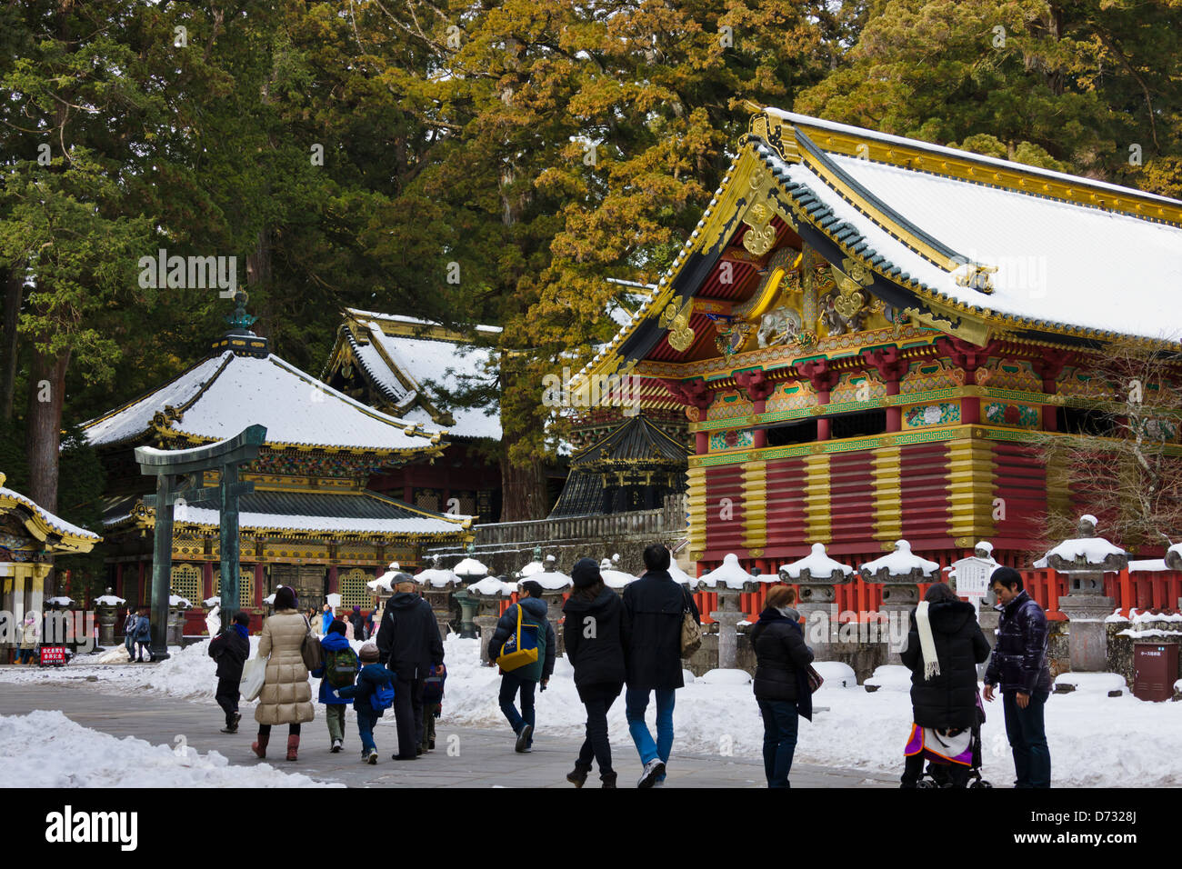 Toshogu, Nikko, Préfecture Tochigi, Japon, site du patrimoine mondial de l'UNESCO Banque D'Images
