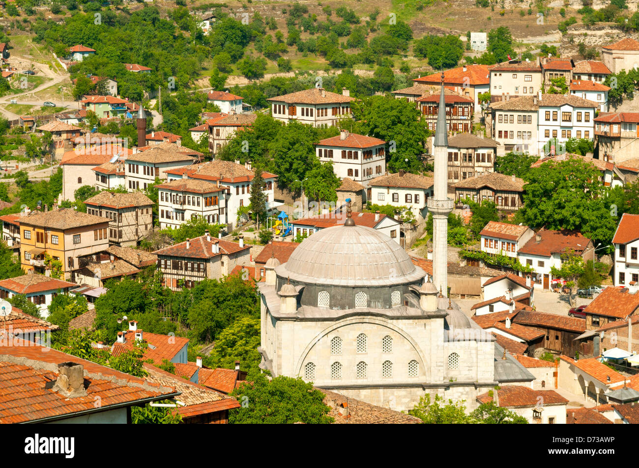 Maisons ottomanes, Safranbolu, Karabuk, Turquie Banque D'Images