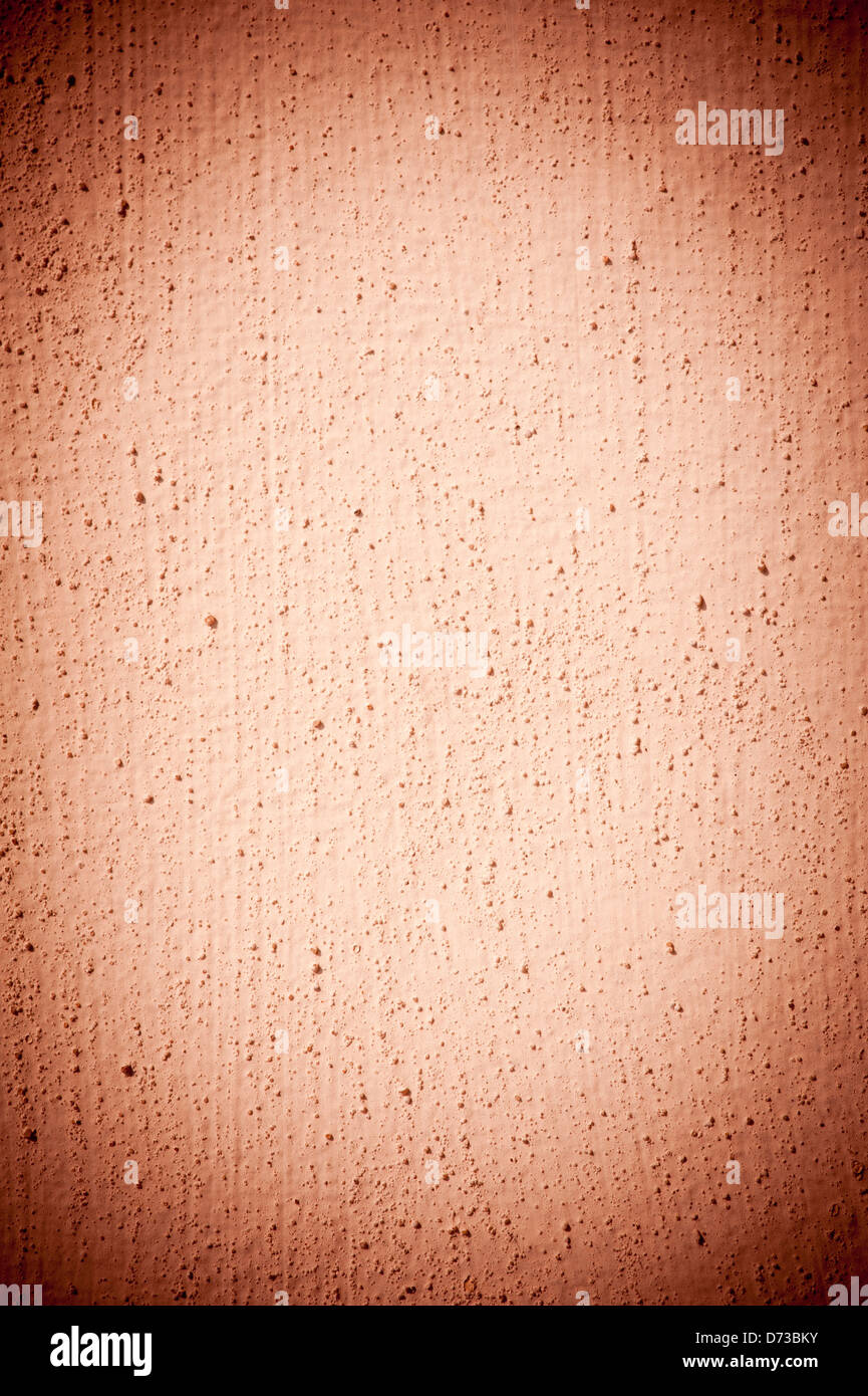 La texture du mur marron peinture grainé abstract Banque D'Images