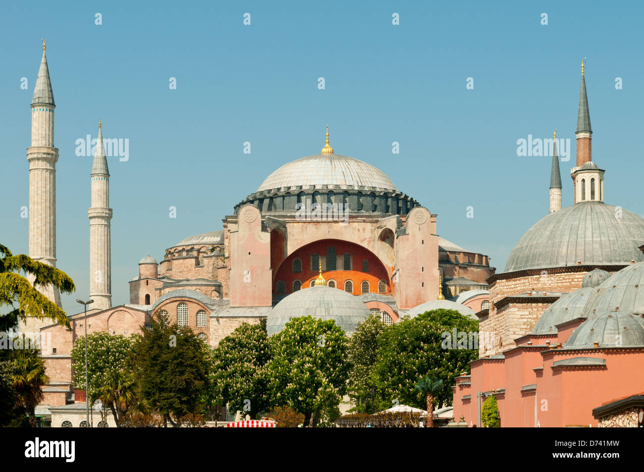 Hagia Sophia, Sultanahmet, Istanbul, Turquie Banque D'Images