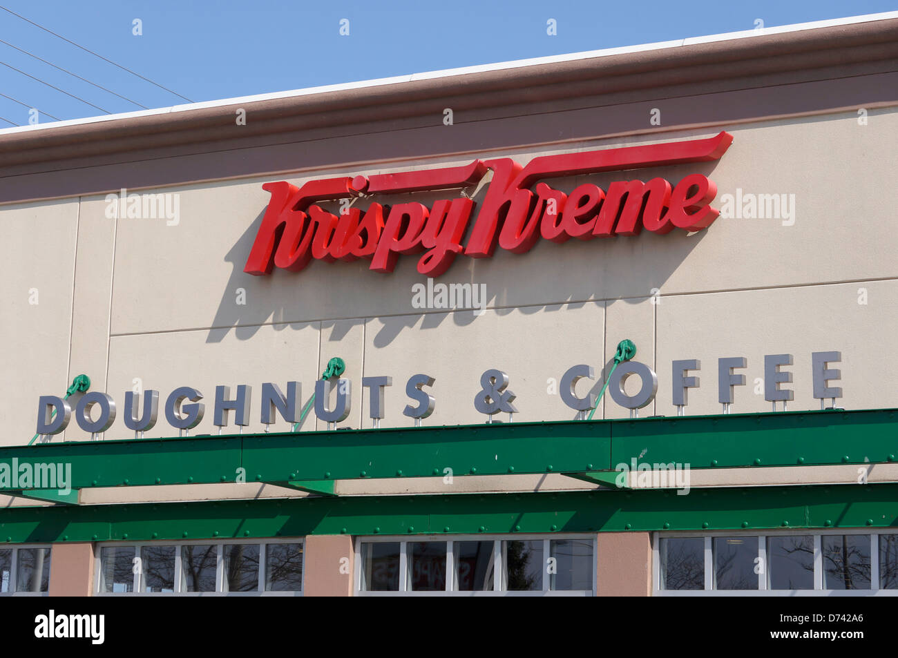 Café et beignes Krispy Kreme, Mississauga (Ontario), Heartland Banque D'Images