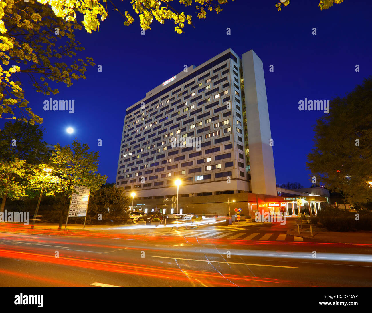 Zagreb, l'hôtel Westin, Croatie Banque D'Images