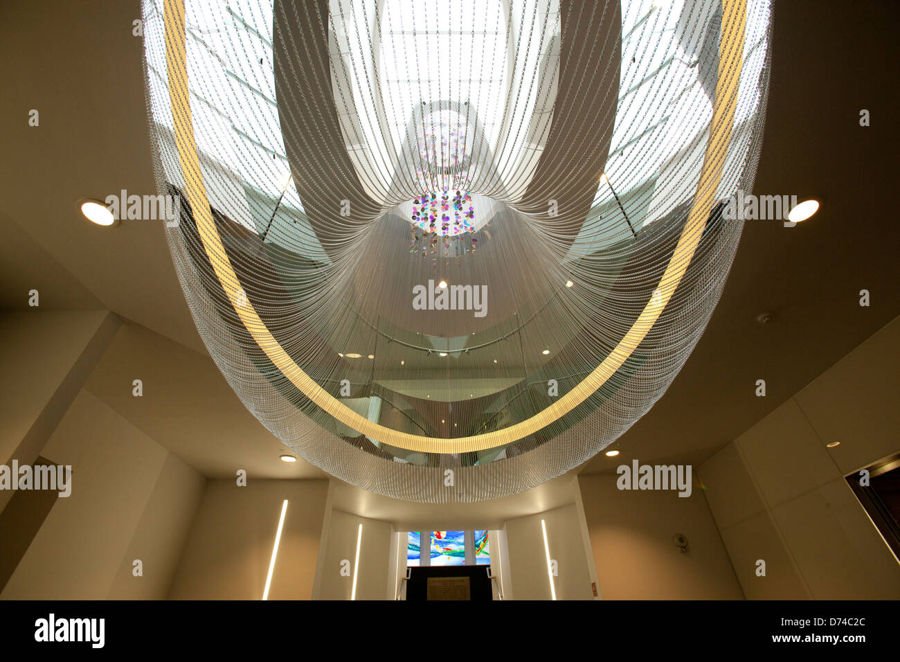 L'accrocheur entrée de l'une des nouvelles galeries au Birmingham Museum and Art Gallery. Banque D'Images