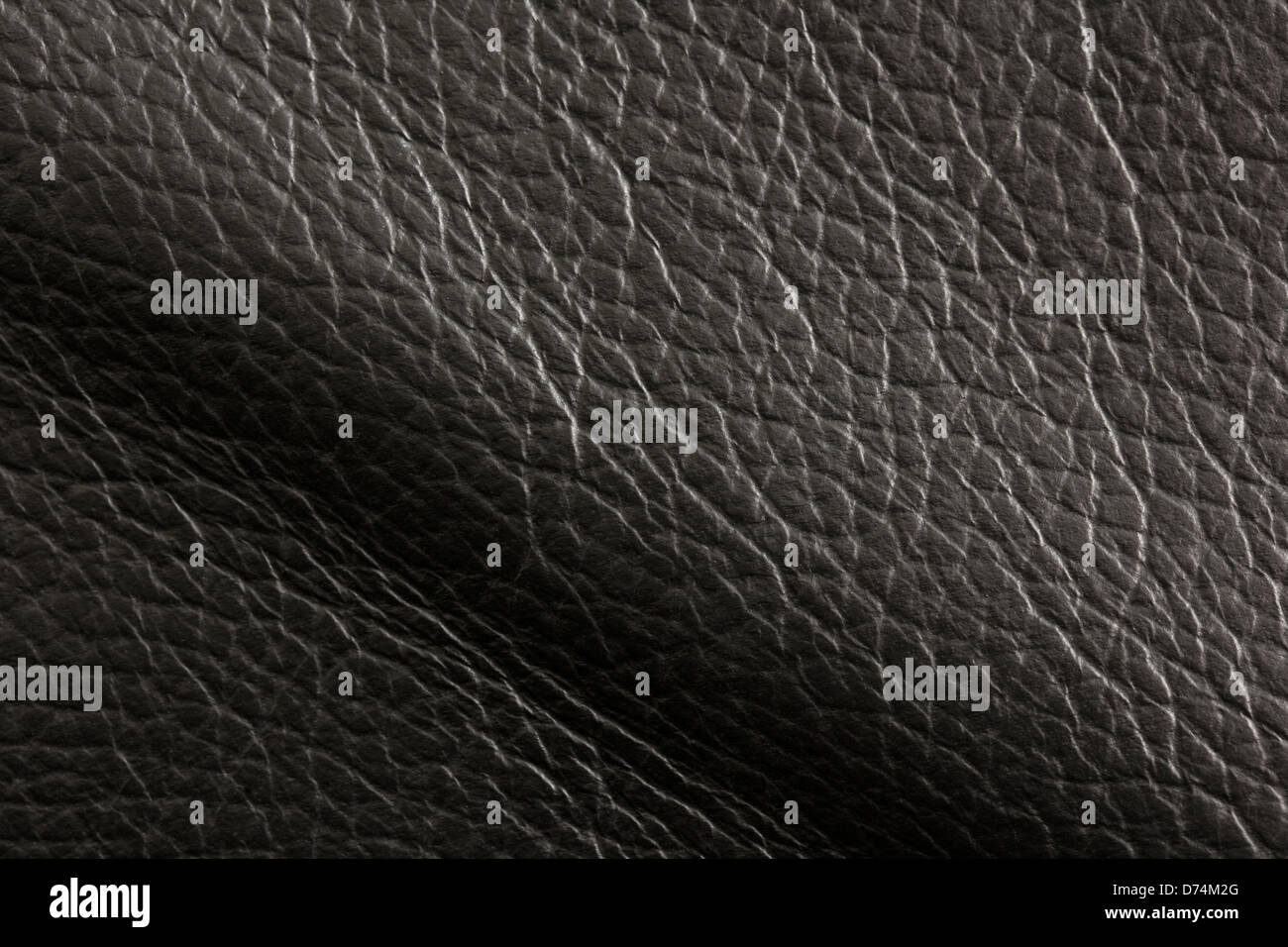 Cuir noir texture background Banque D'Images