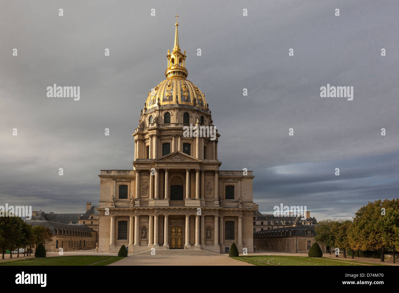 Paris, Hôtel des Invalides, le tombeau de Napoléon Banque D'Images