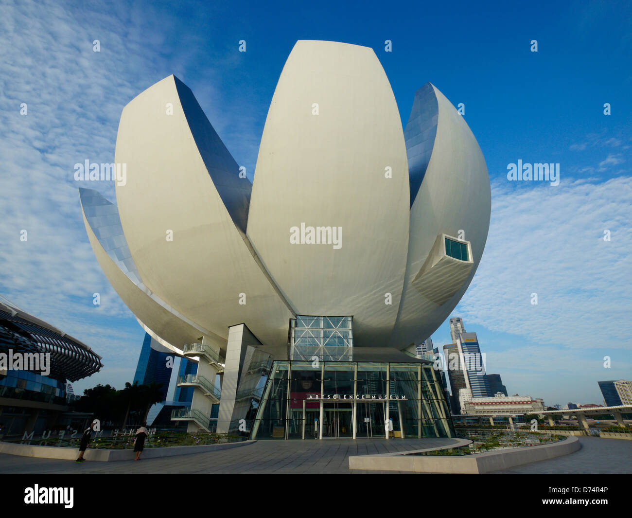 Art et Science Museum, à Singapour, en Asie Banque D'Images