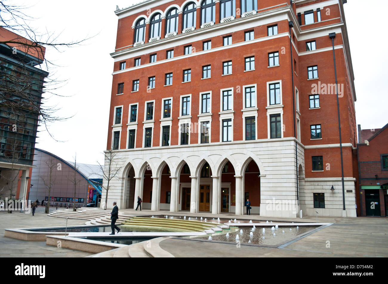 Trois Brindleyplace, Birmingham, UK Banque D'Images