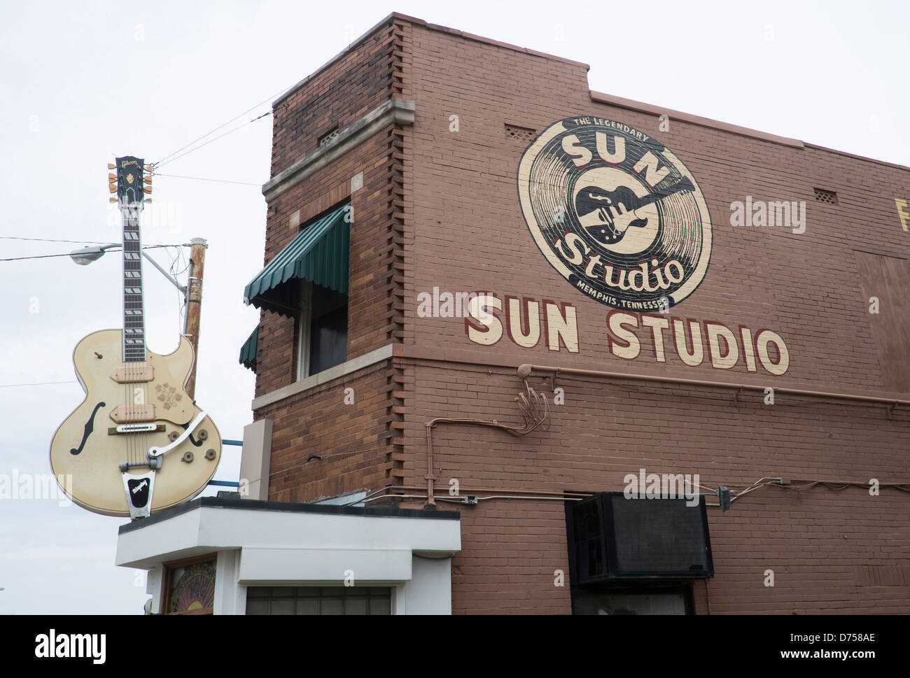 Sun Studio, Memphis, Tennessee USA Banque D'Images