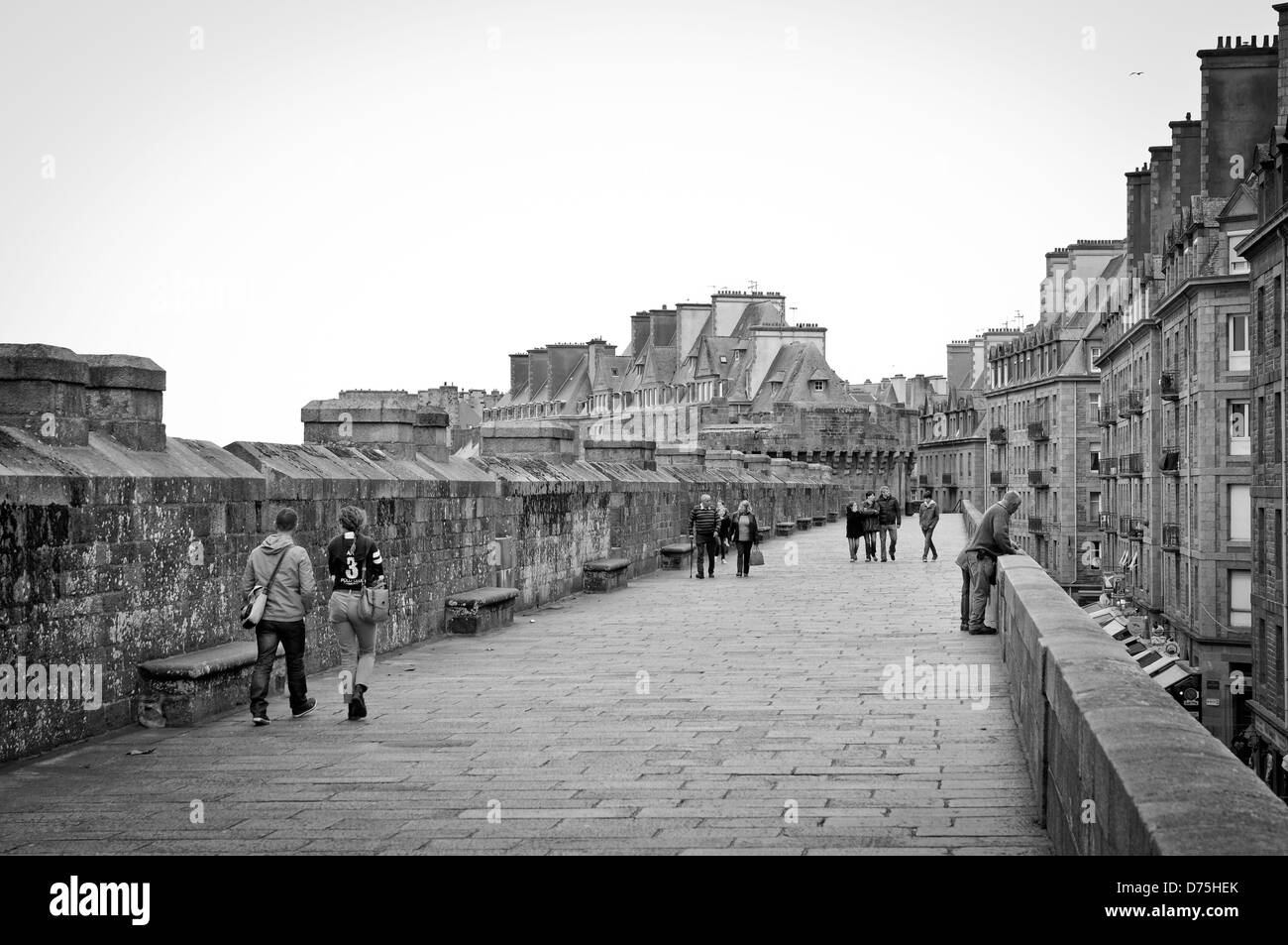 Saint Malo, France Banque D'Images