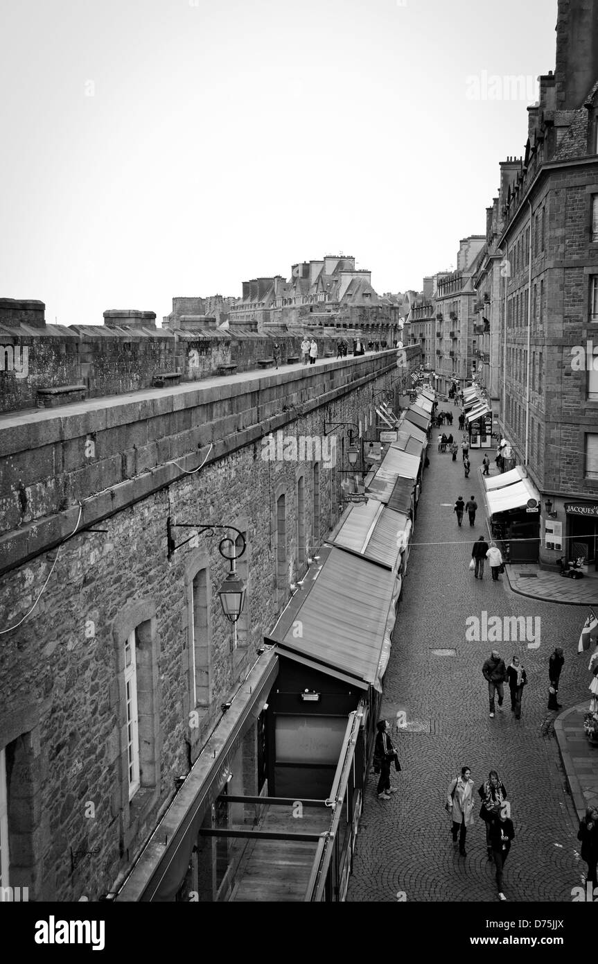 Saint Malo, France Banque D'Images