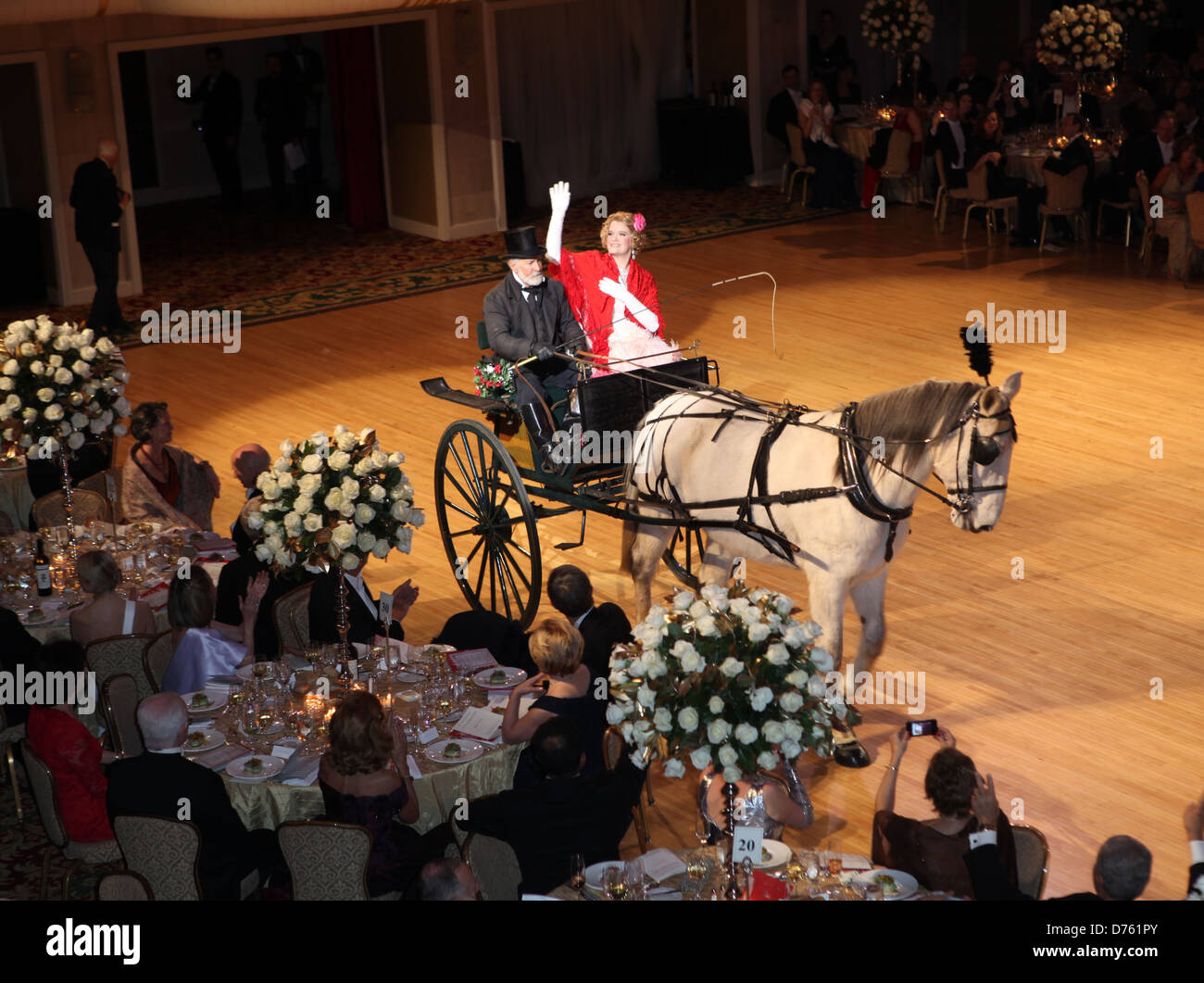 Atmosphère 57e congrès annuel de l'opéra Viennois ball gala au Waldorf Astoria New York City, USA - 03.02.12 Banque D'Images