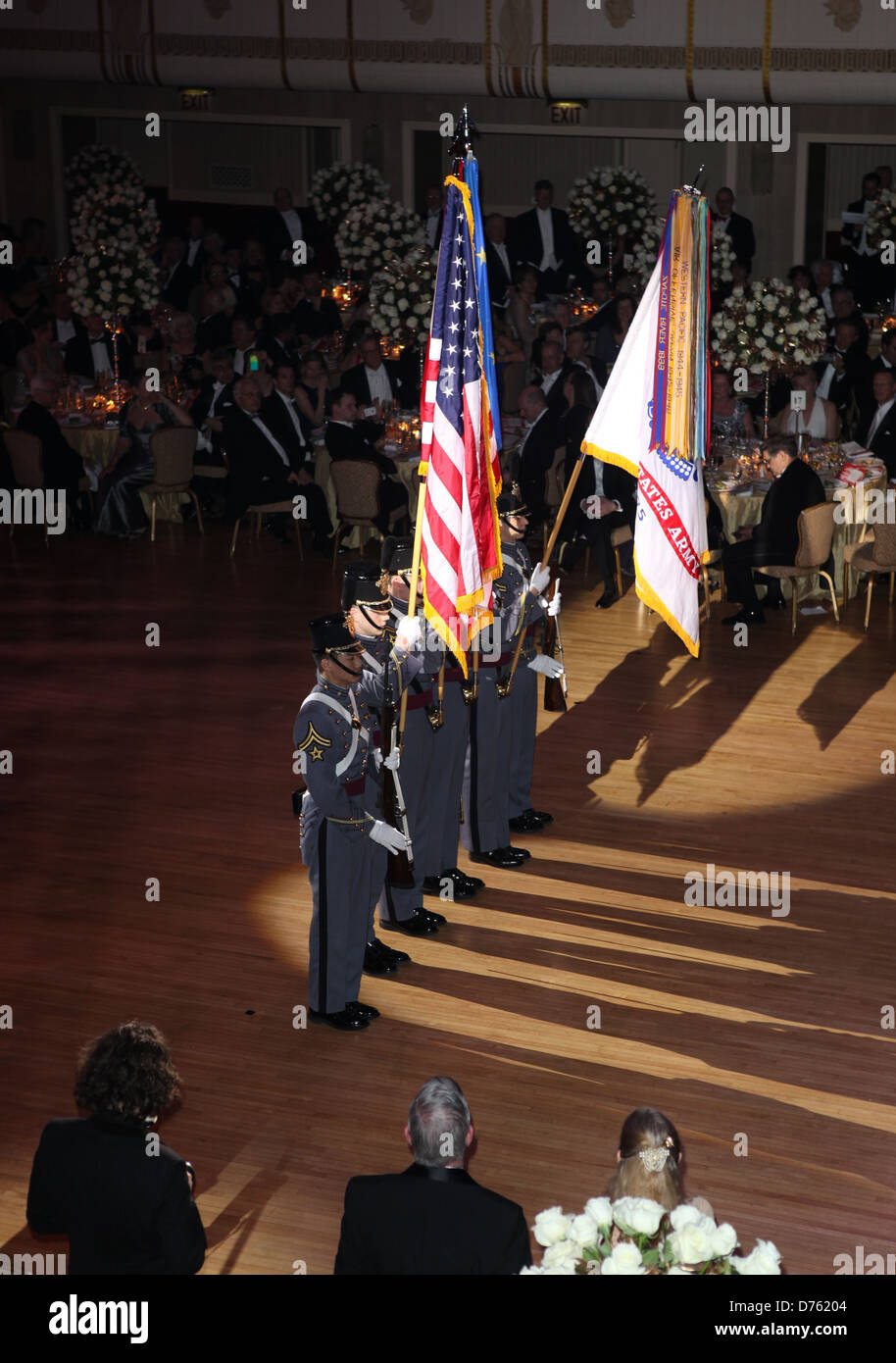 Atmosphère 57e congrès annuel de l'opéra Viennois ball gala au Waldorf Astoria New York City, USA - 03.02.12 Banque D'Images