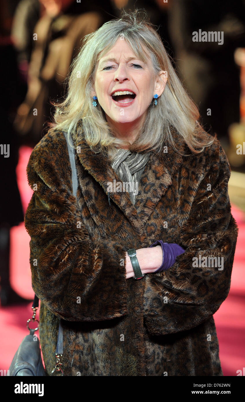 Deborah Moggach Le meilleur hôtel Marigold exotiques - world film premiere premiere mondiale tenue au Curzon Mayfair - Arrivées. Banque D'Images