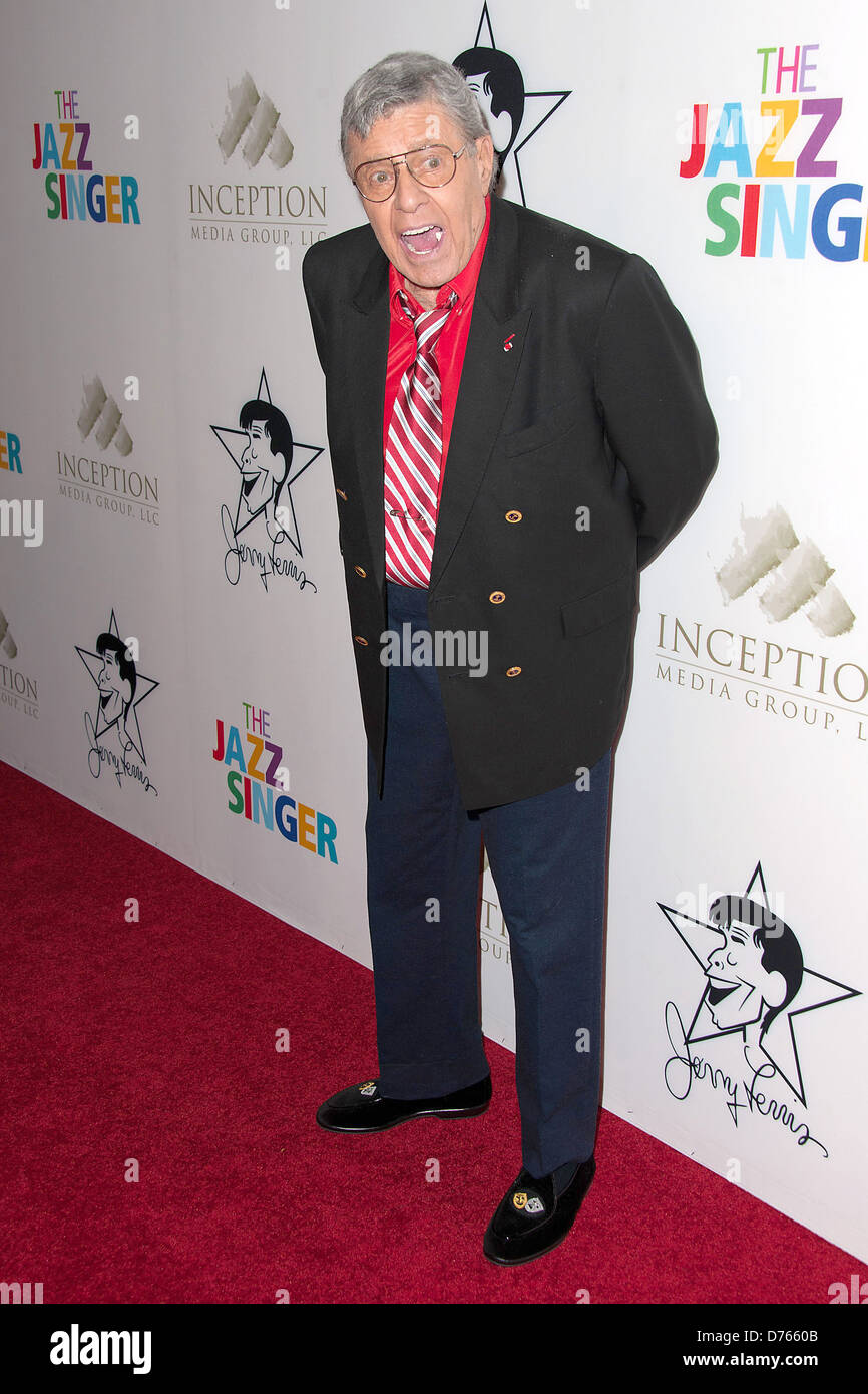 Jerry Lewis de célébrer plus de 60 ans dans le show-business à l'Paley Center for Media, Los Angeles. Los Angeles, Banque D'Images