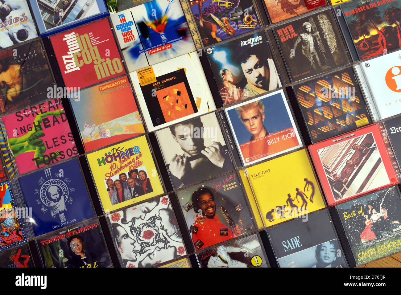 CD de musique Banque D'Images