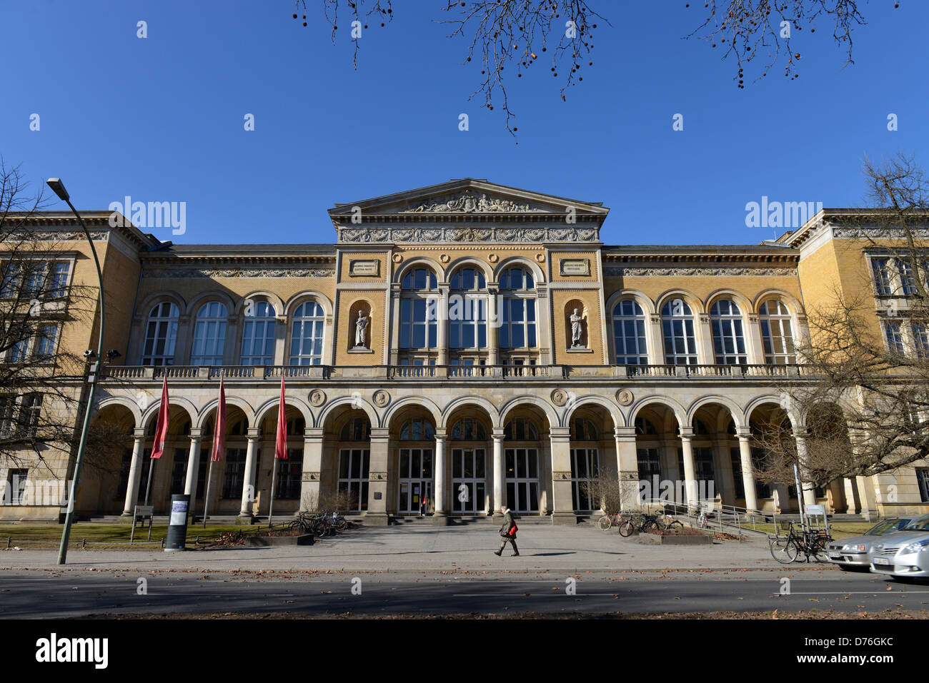 Université des arts de Berlin avenue fédéral Banque D'Images