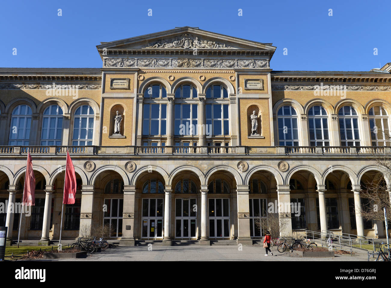 Université des arts de Berlin avenue fédéral Banque D'Images