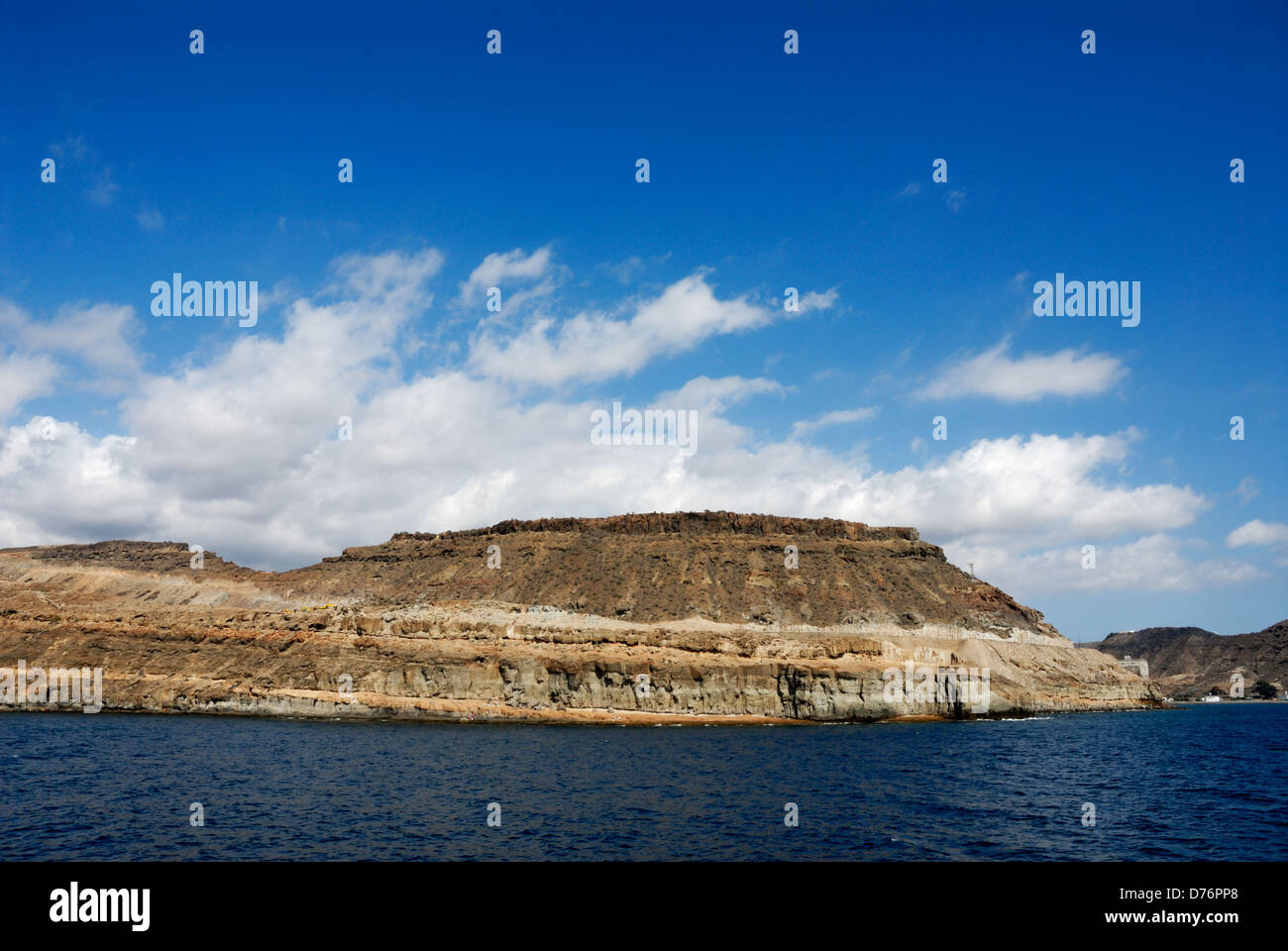 Gran Canaria, côte sud de l'île Banque D'Images