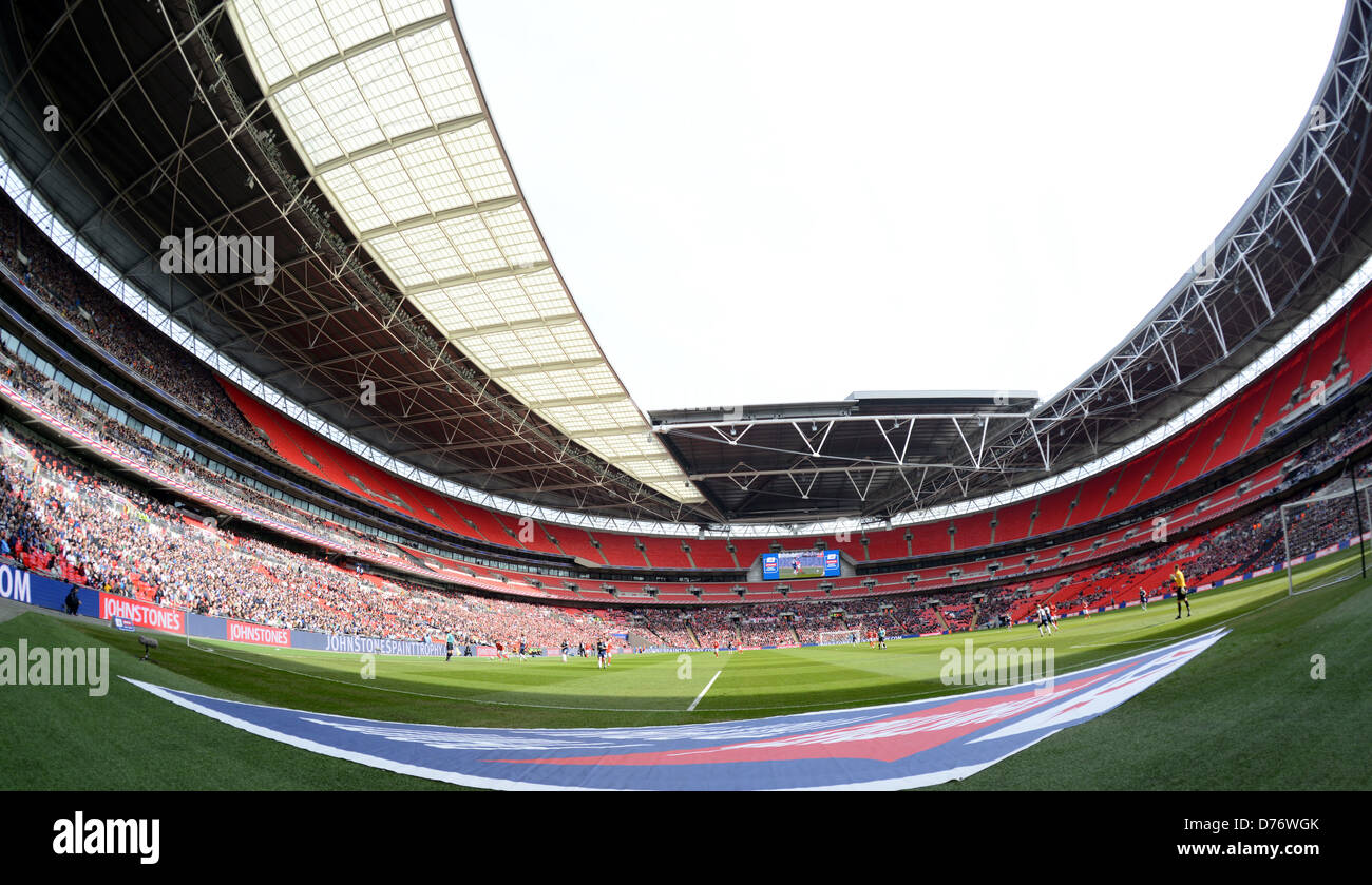 Le Stade de Football de Wembley UK Banque D'Images