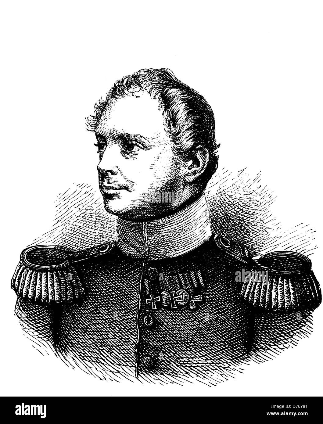 Friedrich Wilhelm IV, 1795-1861, König von Preußen Banque D'Images
