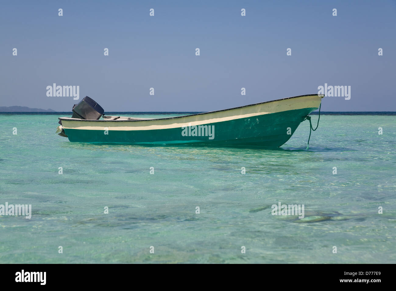 Puerto Plata, République dominicaine, de l'eau claire comme du cristal dans Paradise-Iceland- Banque D'Images