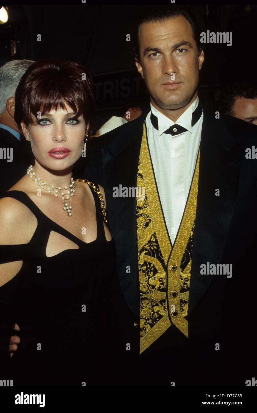 Avec Steven Seagal, Kelly Lebrock.(Image Crédit : © Tom Rodriguez/Globe ...