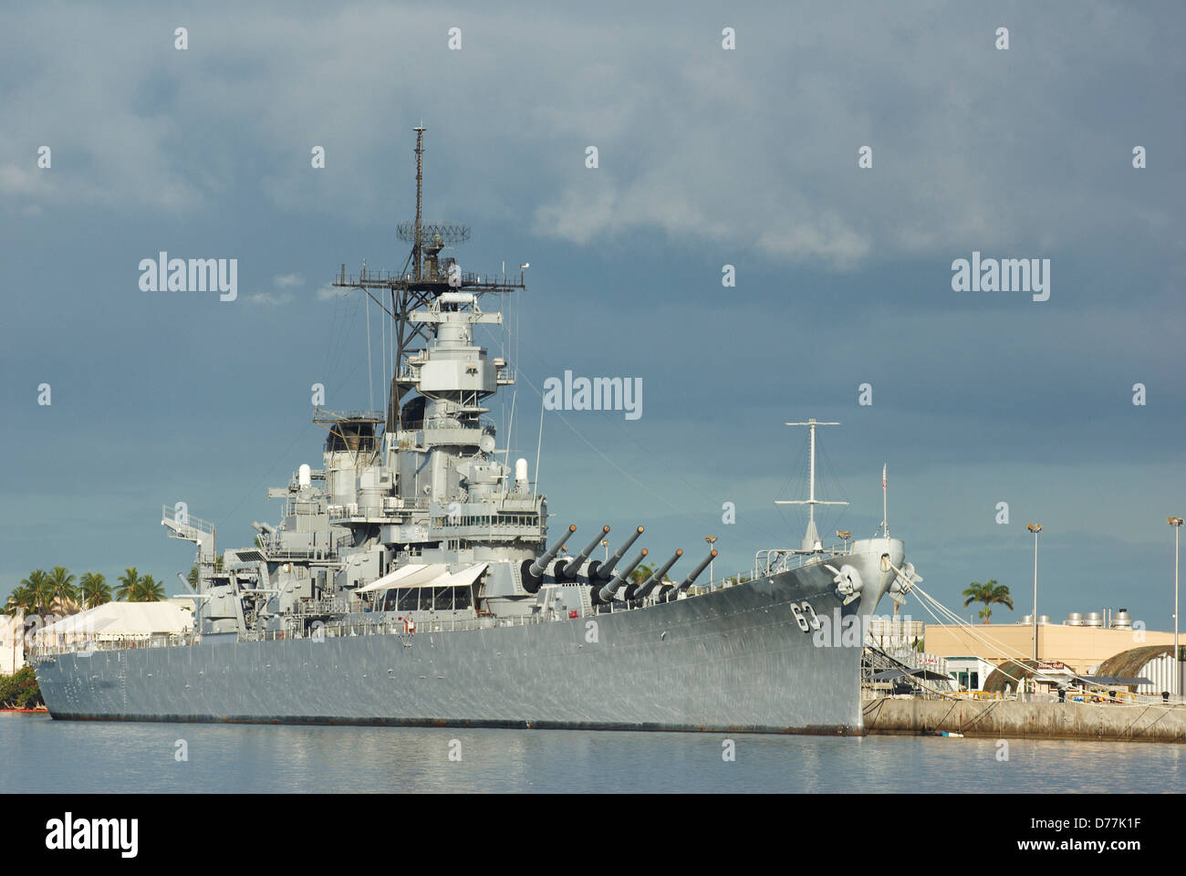 USS Arizona à Pearl Harbor, Hawaii USA Banque D'Images