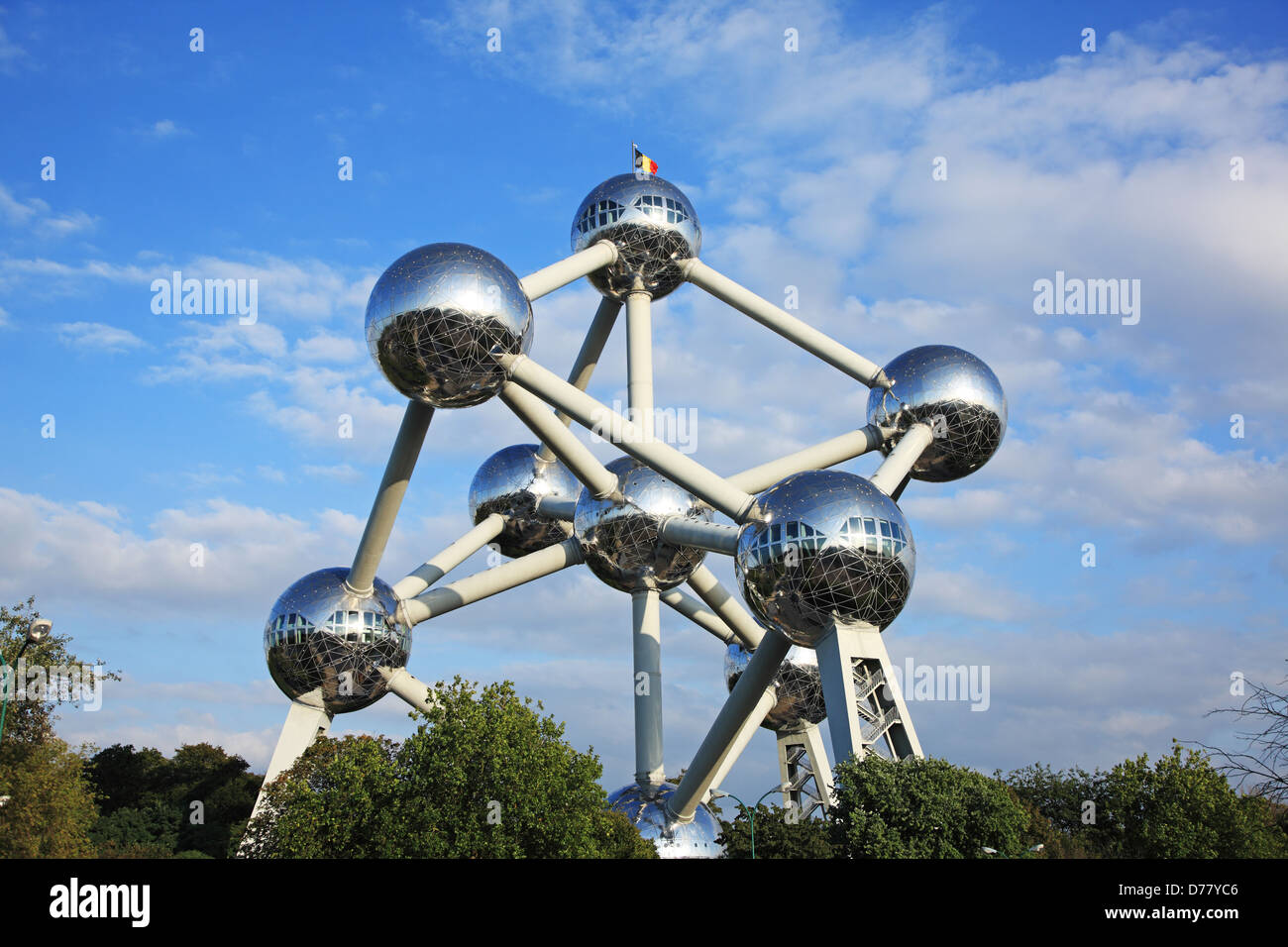 Belgique, Bruxelles, Atomium Banque D'Images