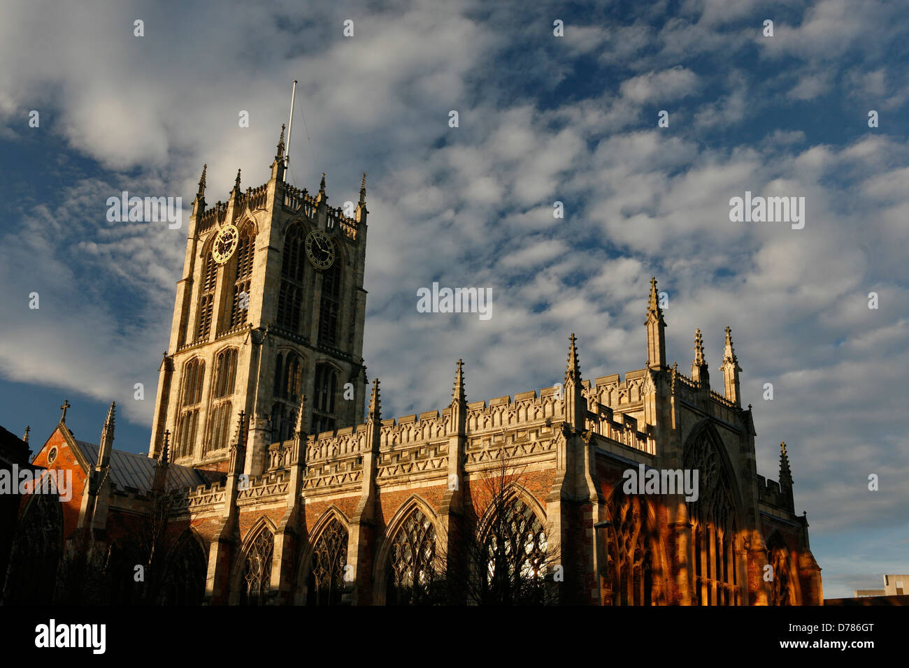 L'église Holy Trinity est une paroisse anglicane église au centre de Kingston Upon Hull, East Riding of Yorkshire, Angleterre. Banque D'Images