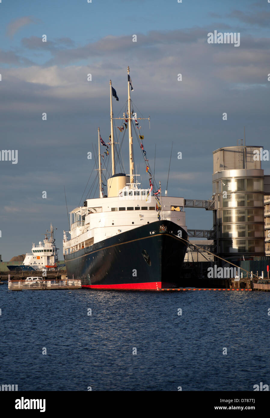 Yacht Britannia, Leith, Edinburgh Scotland UK Banque D'Images