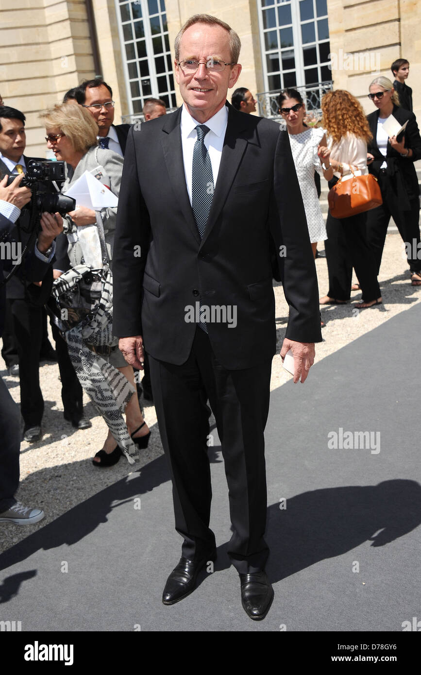 Renaud Donnedieu de Vabres Paris Fashion Week - Haute Couture - Automne/Hiver 2011/2012 Dior, tenue au Musée Rodin - Personnalités Banque D'Images