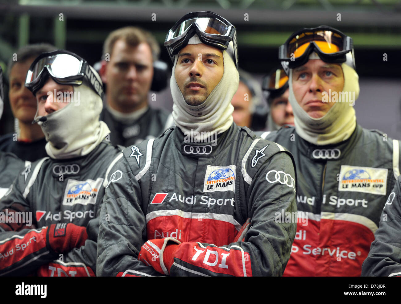 La course des 24 Heures du Mans - Qualifications 24 Le Mans, France - 09.06.11 Banque D'Images