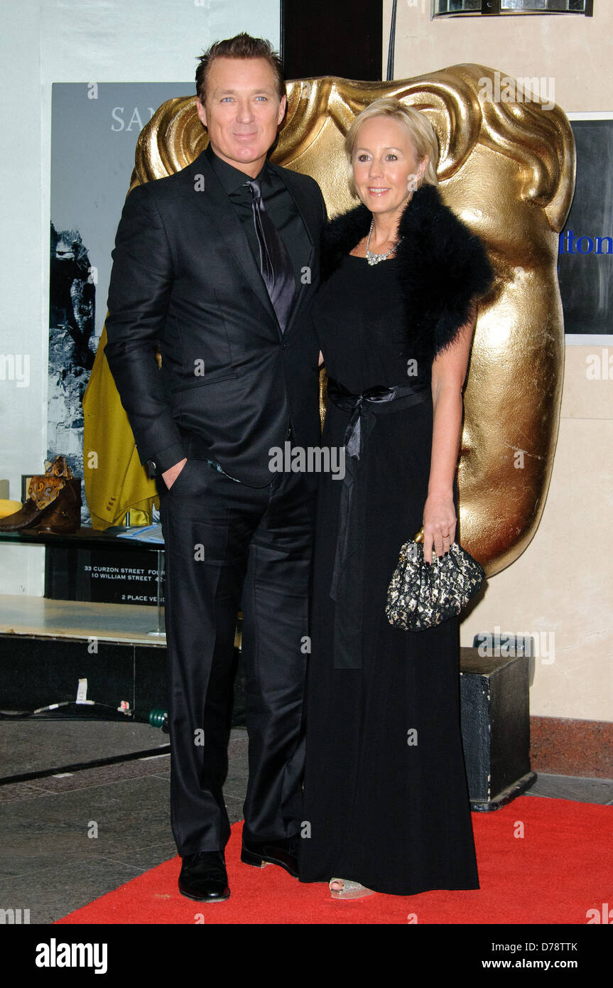 Martin Kemp et Shirlie Holliman British Academy Children's Awards tenue à l'hôtel Hilton Park Lane - Arrivées. Londres, Angleterre - Banque D'Images