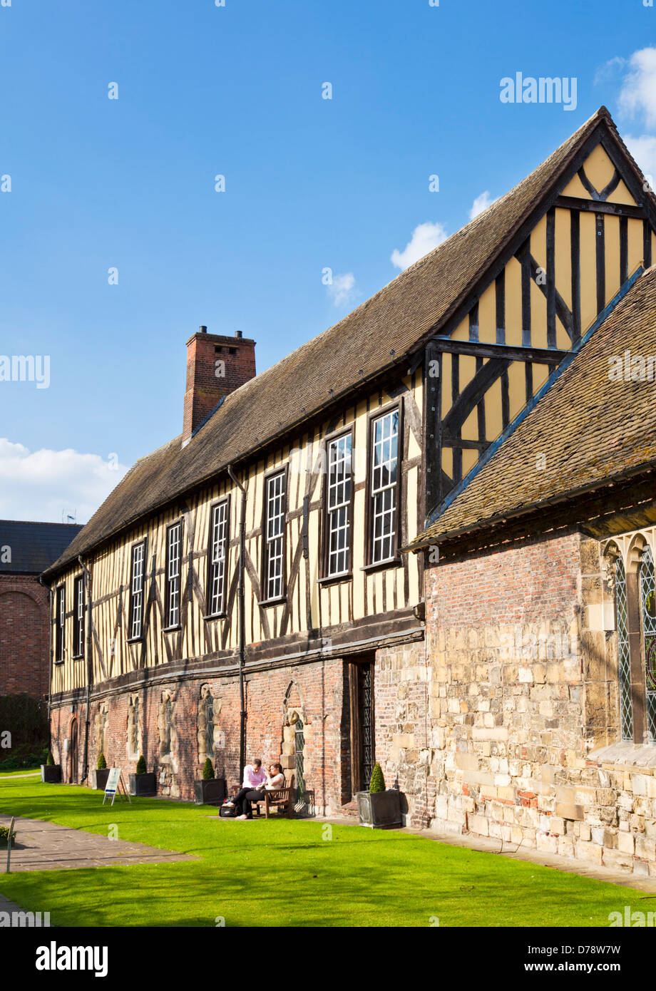 Le Merchant Adventurers' Hall est une cité médiévale guildhall dans la ville de York North Yorkshire England UK GB EU Europe Banque D'Images
