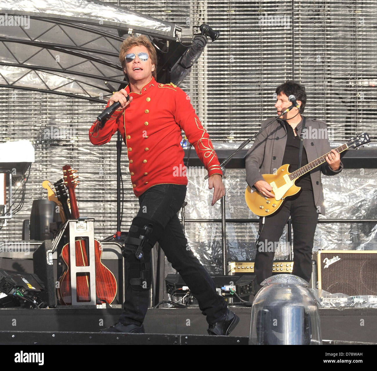 Jon Bon Jovi Bon Jovi fonctionne à la RDS Arena de Dublin, Irlande - 29.06.11 Banque D'Images