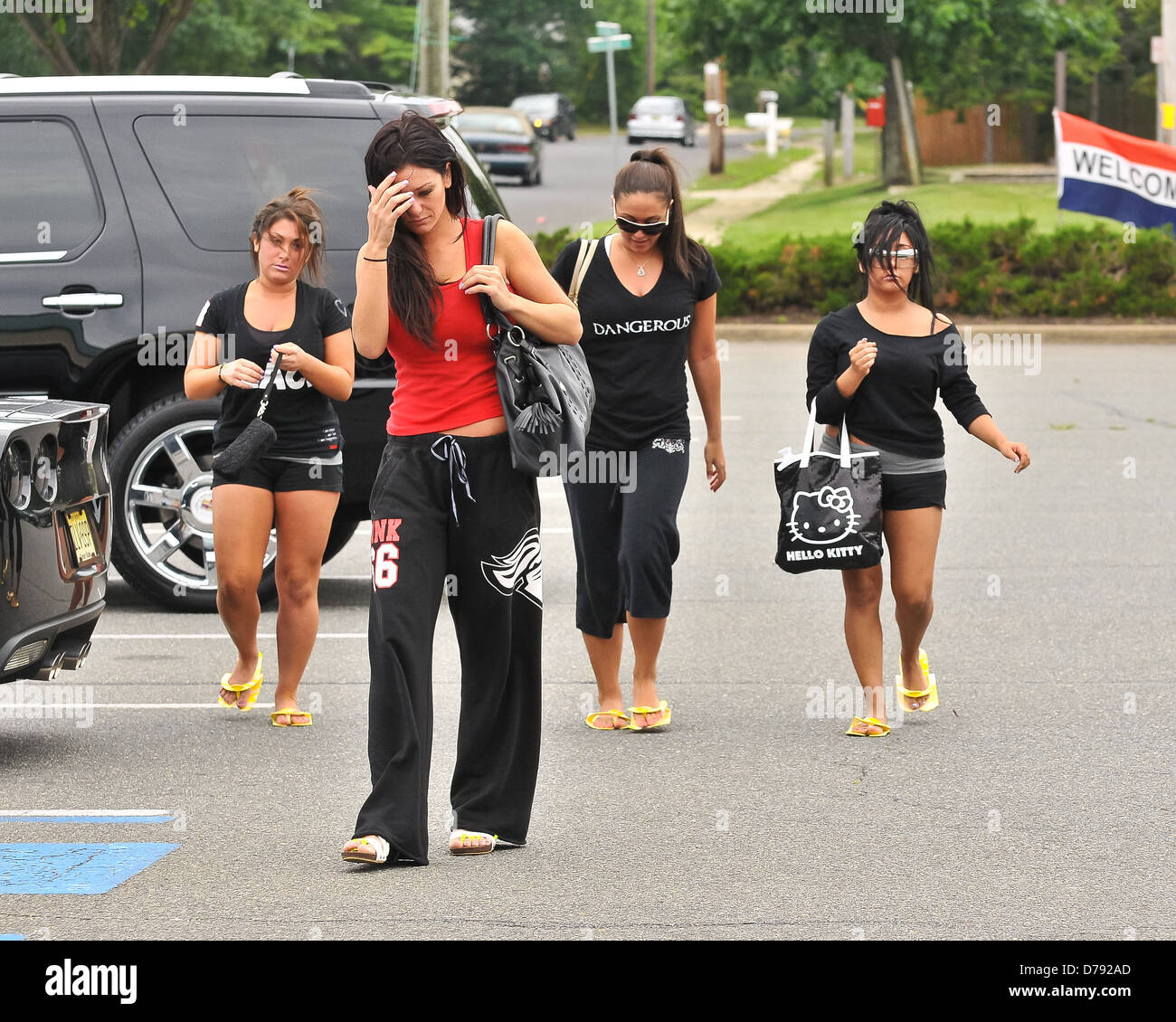 Deena Cortese, Jenni Farley alias JWoWW, Sammi Giancola et Nicole ...