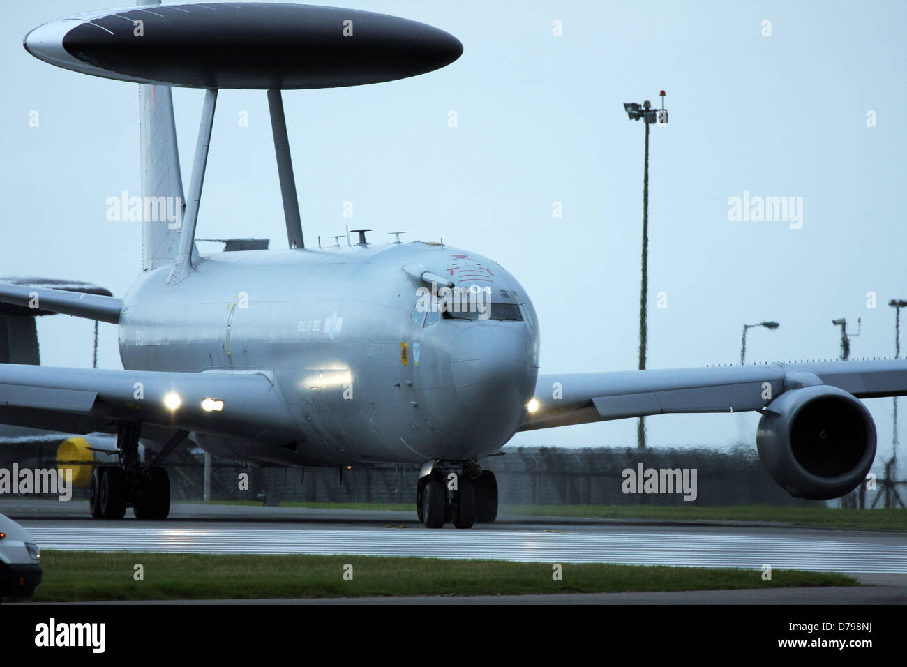 L d Sentry Awacs Sentry Raf Waddington Lincolnshire Royaume Uni Angleterre Royal Air Force Photo Stock Alamy