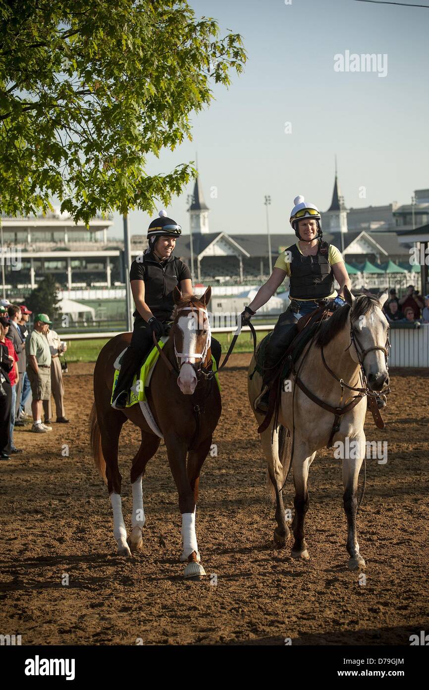 Louisville, Kentucky, USA. 1er mai 2013. Formateur, Wayne Lukas à Churchill Downs à Louisville, KY le 01 mai 2013. (Crédit Image : Crédit : Alex Evers/Eclipse/ZUMAPRESS.com/Alamy Live News) Banque D'Images