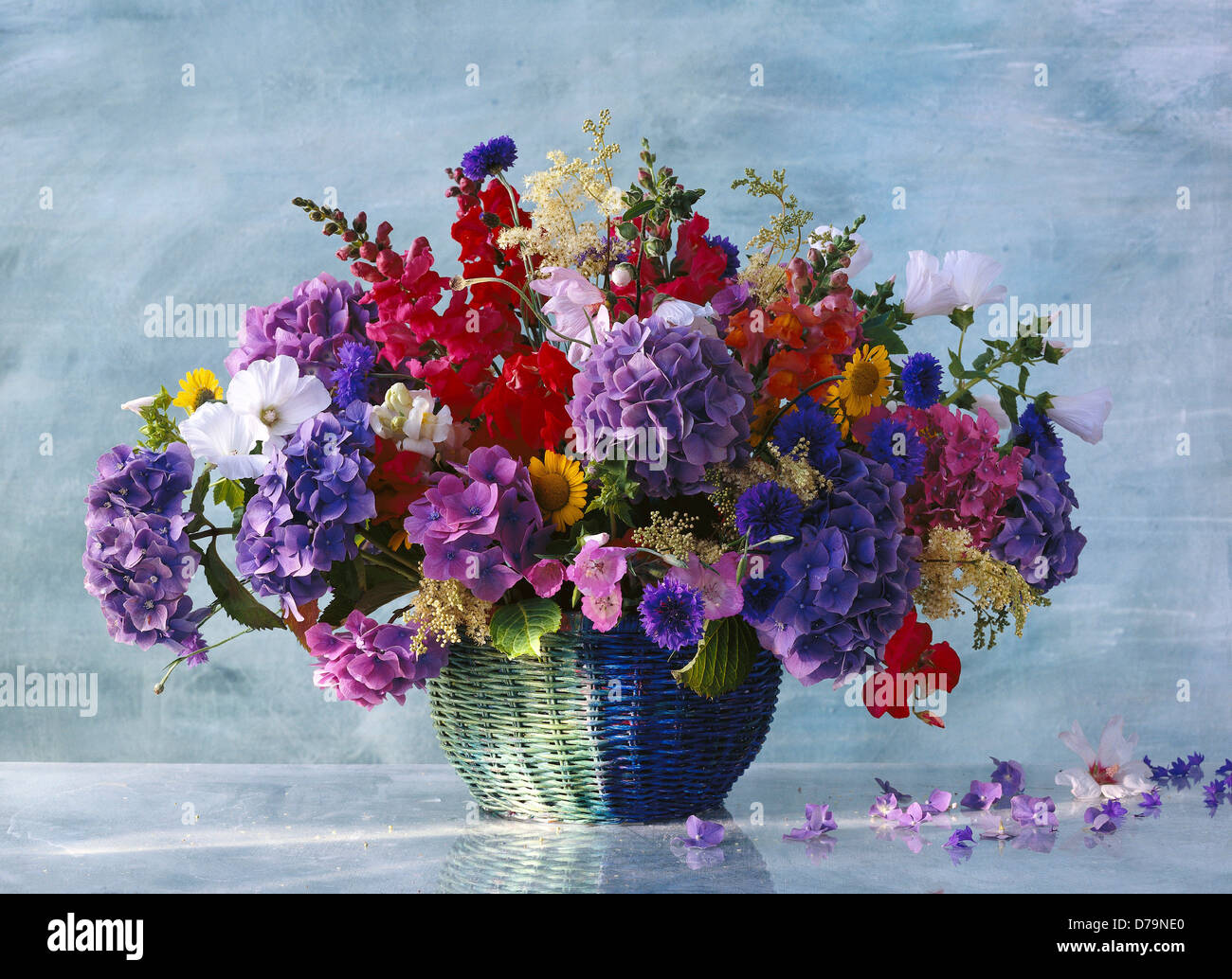 Compositions Florales Avec Hortensias