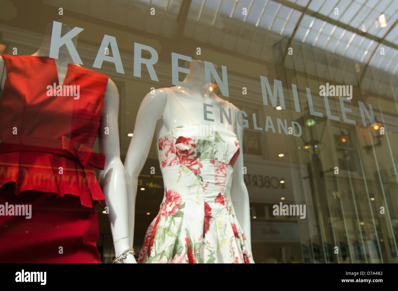 Vitrine Karen Millen Bournemouth Banque D'Images