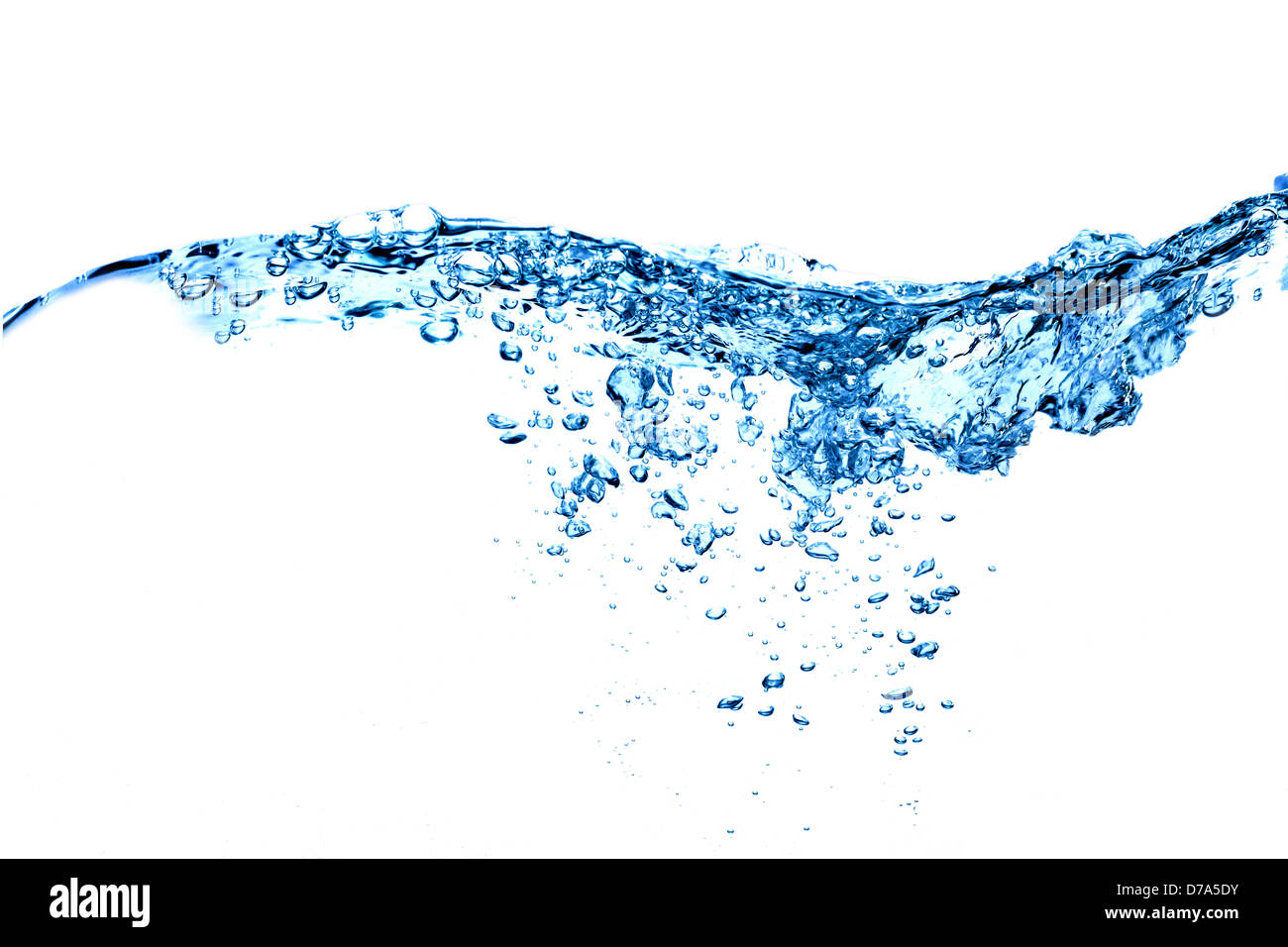 Motion sous l'eau d'arrière-plan Banque D'Images