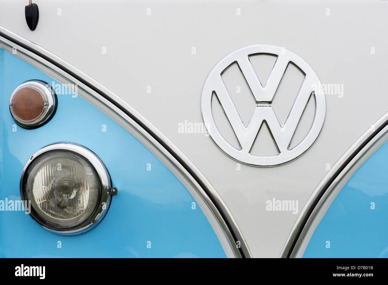 Écran partagé VW Volkswagen camper van Banque D'Images