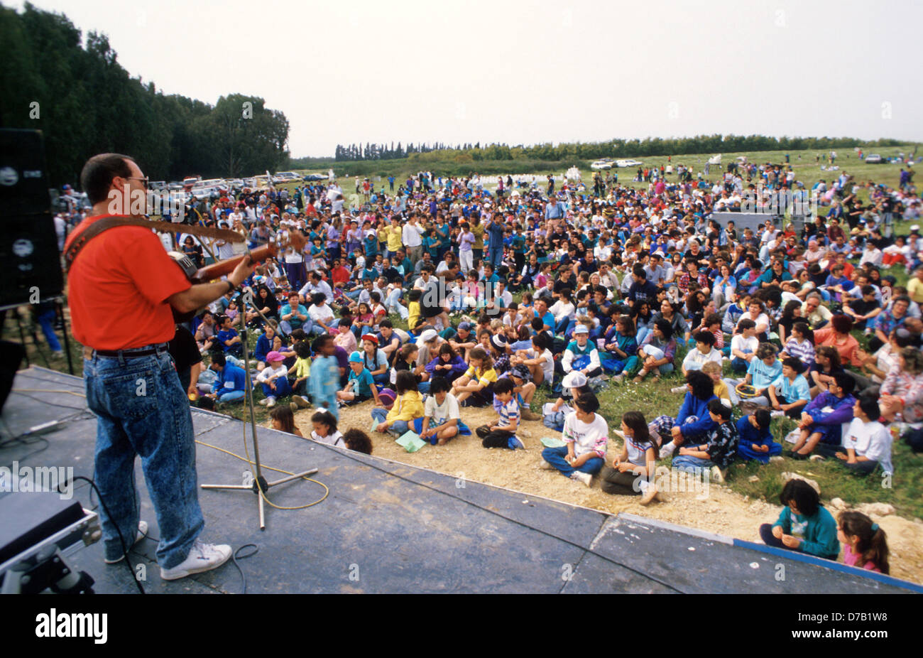 Concert de musique en plein air Banque D'Images