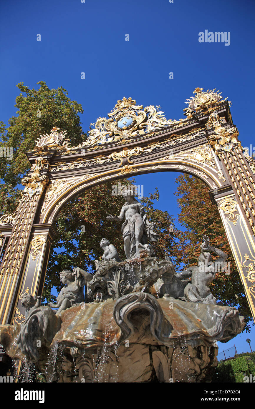 France, Meurthe-et-Moselle, Lorraine, Nancy, Place Stanislas, UNESCO World Heritage Banque D'Images