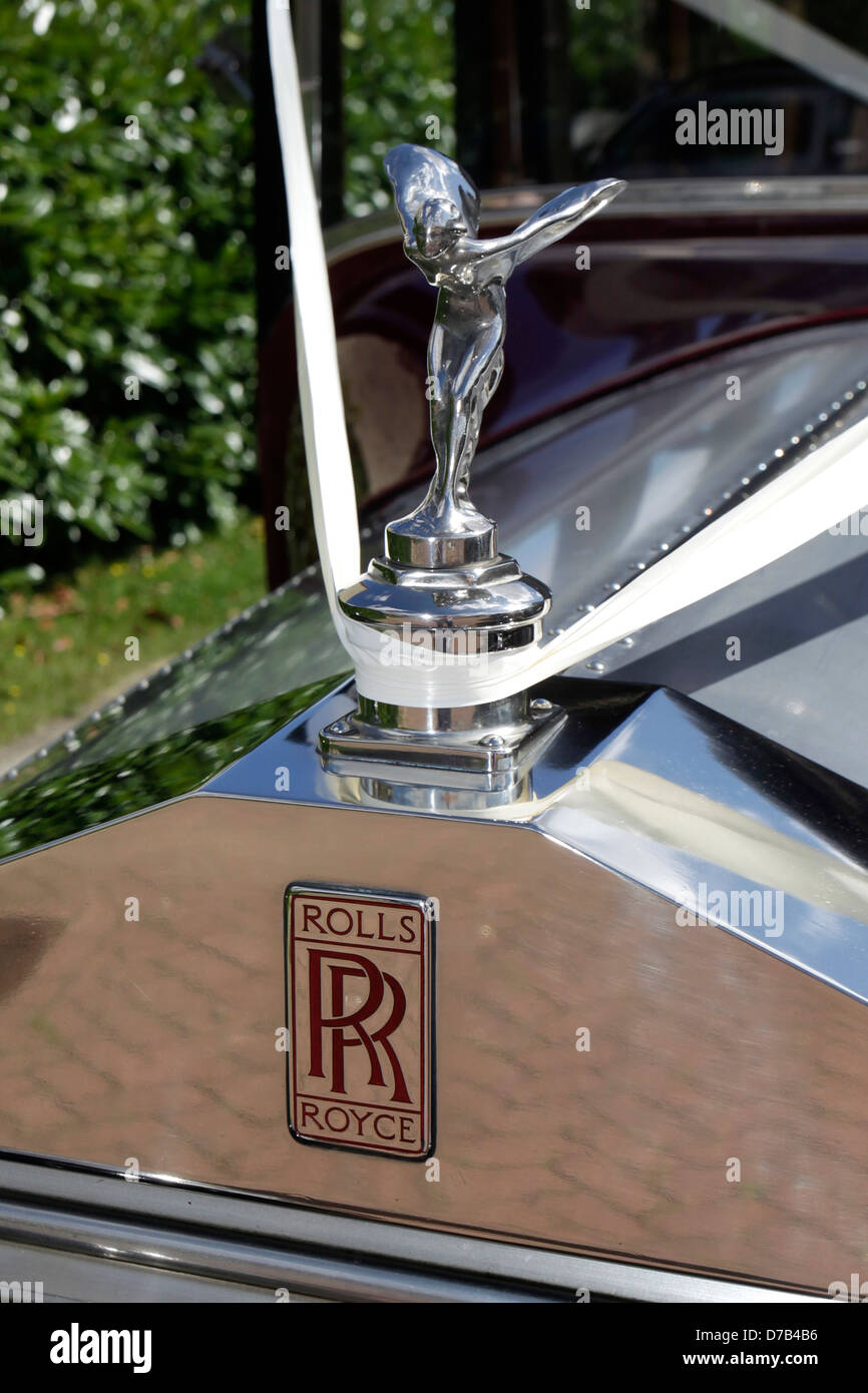 Rolls royce flying lady silver spirit Banque de photographies et d ...