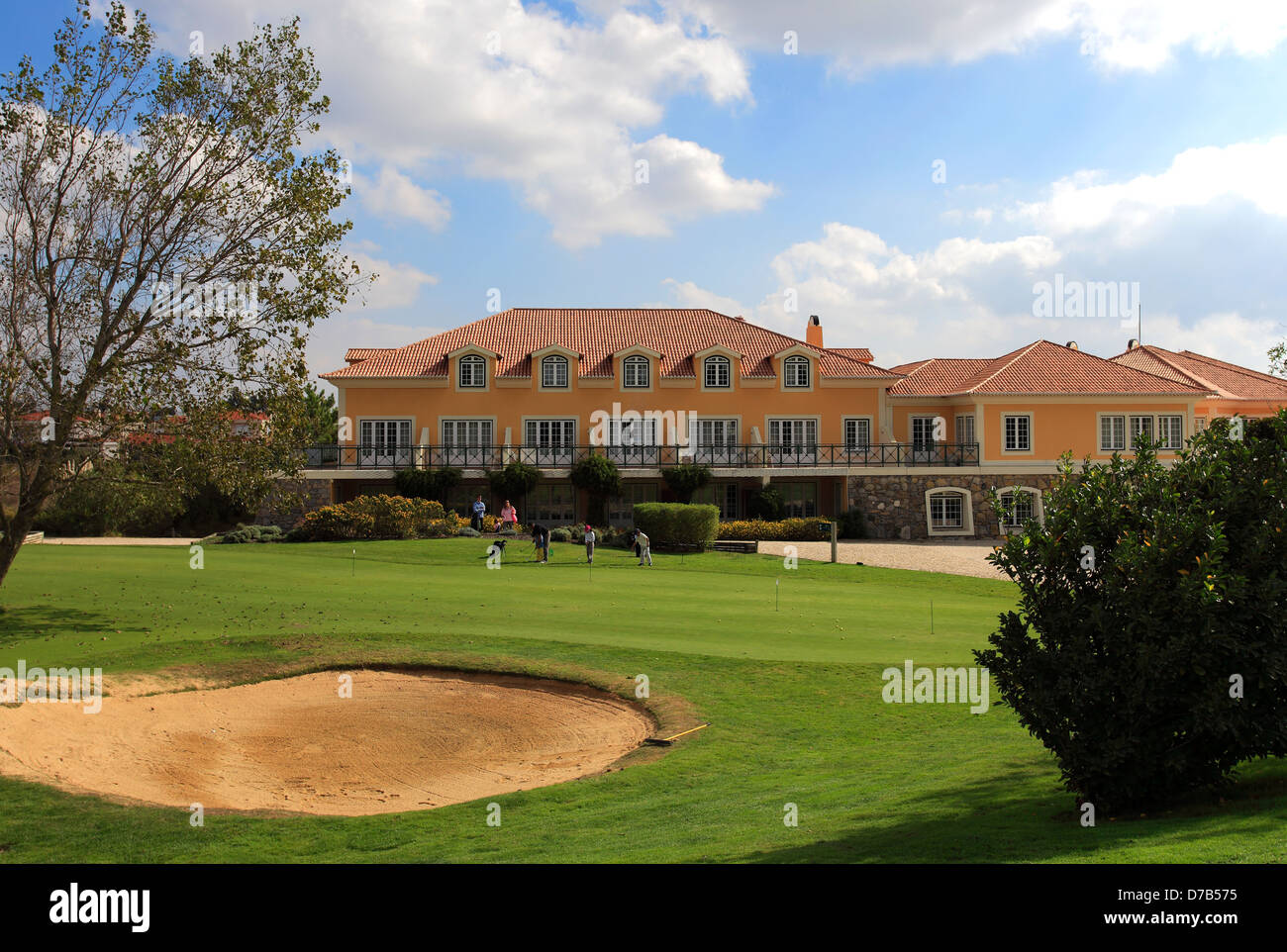 Beloura golf course, à Cascais près de Lisbonne, Estremadura, région Riviera portugaise, le Portugal, l'Europe. Banque D'Images