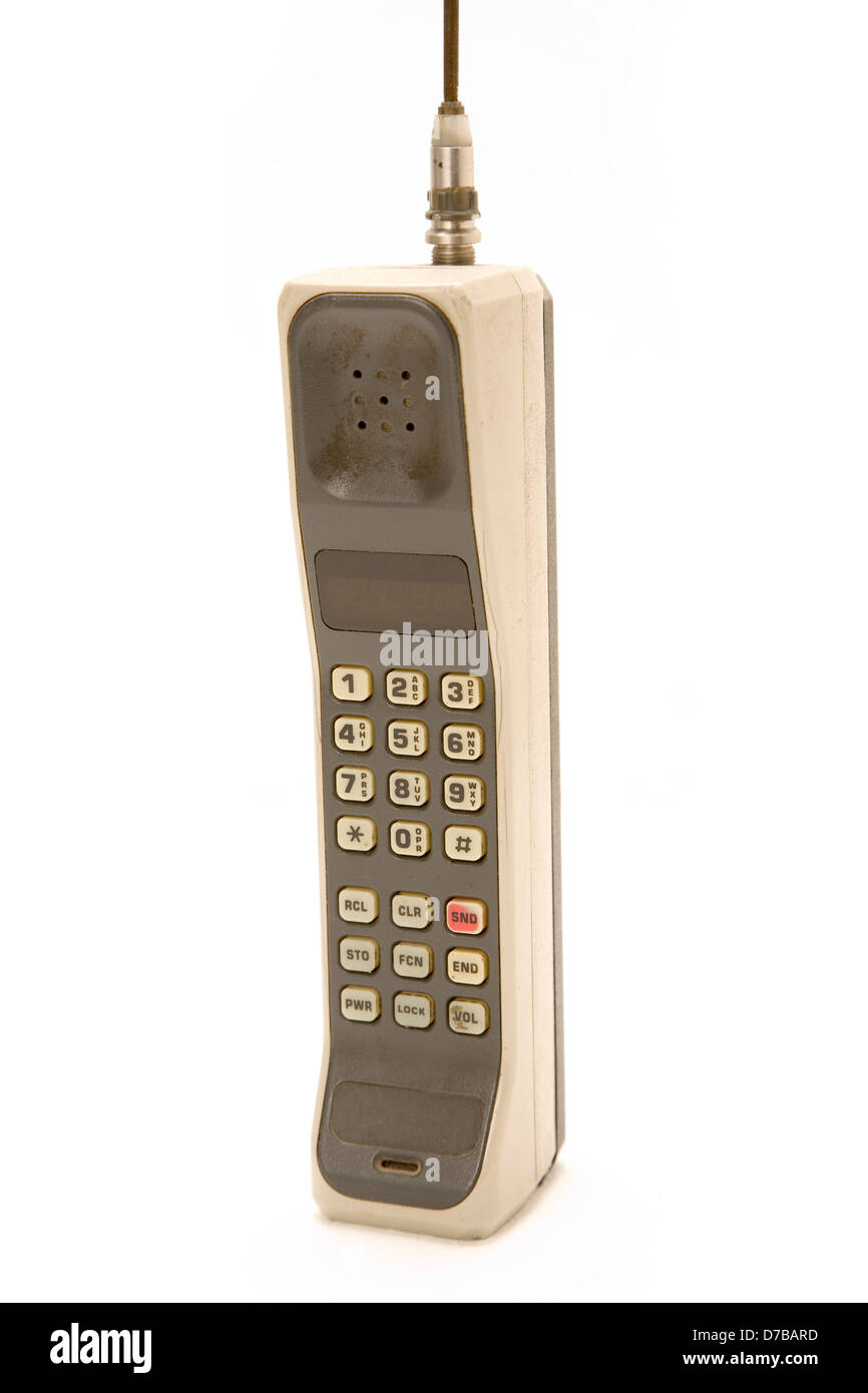 Mobile telephone 1990s Banque de photographies et d’images à haute