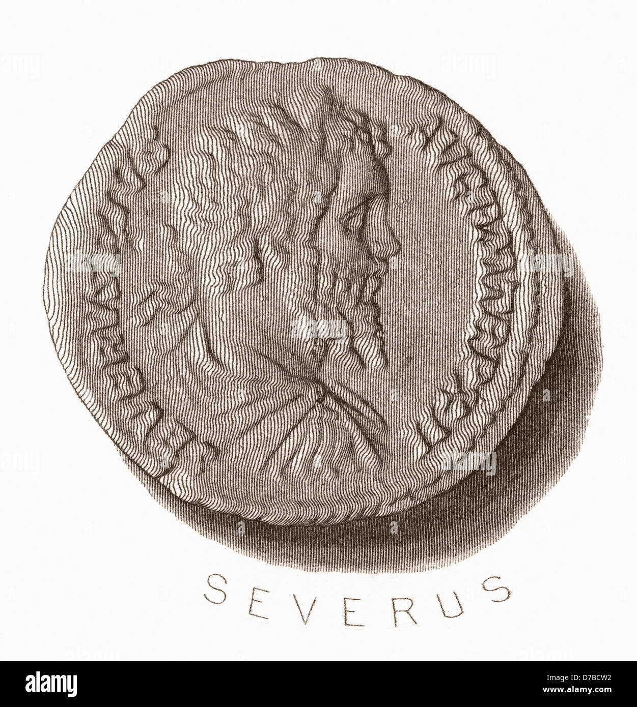 Septimius Severus, Severus, aka 145AD - AD 211 . Empereur romain Banque D'Images